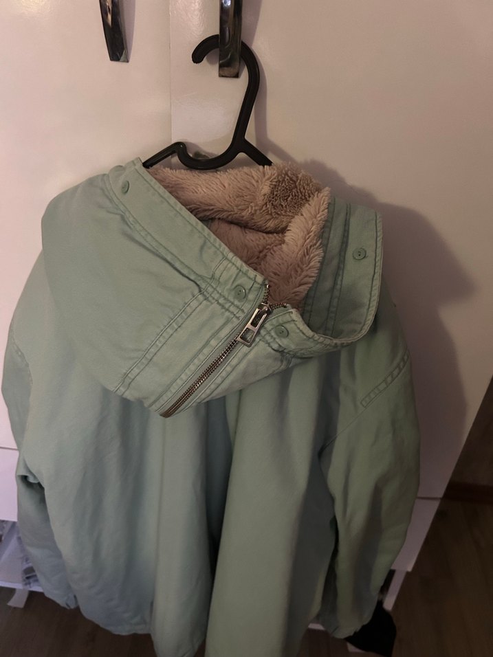 Yeşil Rahat Kesim Kadın Ceket - Görsel 3