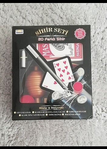 Sihirbazlık seti .