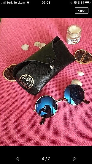  Beden mavi Renk A kalite rayban unisex güneş gözlüğü