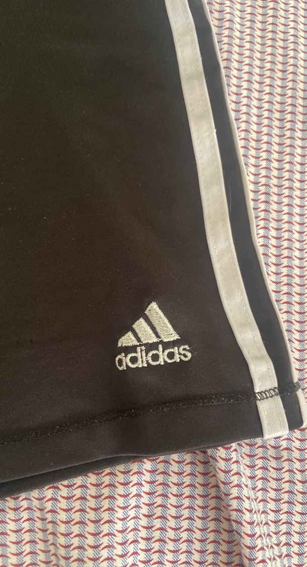 Siyah Adidas Elastik Belli Spor Şort - Görsel 2