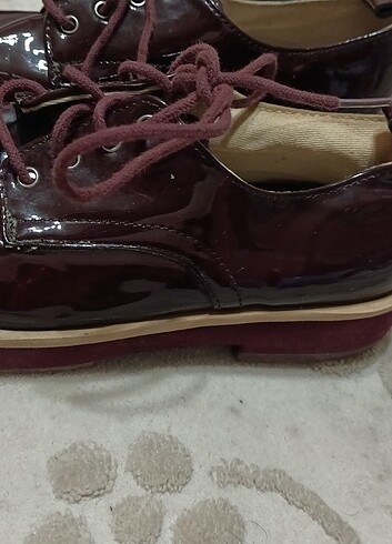 33 Beden bordo Renk Ayakkabı 