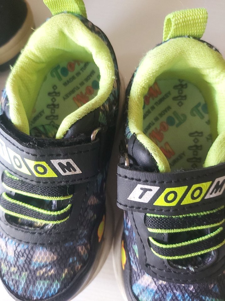 Renkli Bağcıksız Erkek Çocuk Spor Ayakkabısı - Görsel 2