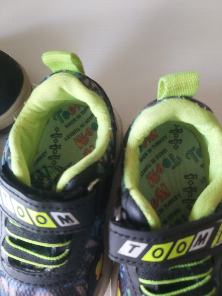 Renkli Bağcıksız Erkek Çocuk Spor Ayakkabısı - Görsel 3