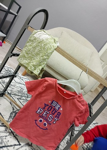 LC Waikiki Kısa Kollu Baskılı Kırmızı Erkek Tişört