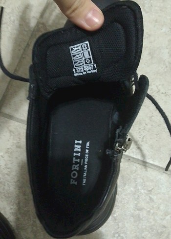 Erkek Siyah Goth Tarzı Tokalı Bot - Görsel 4