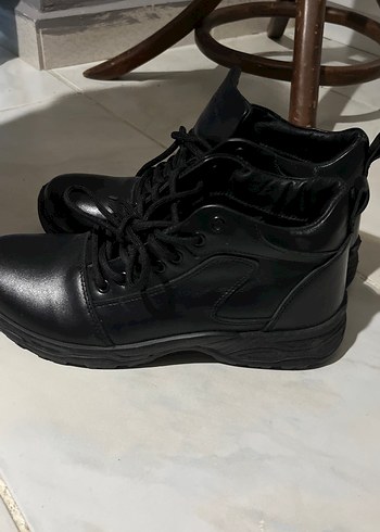 Erkek Siyah Gotik Bağcıklı Ayakkabılar - Görsel 4