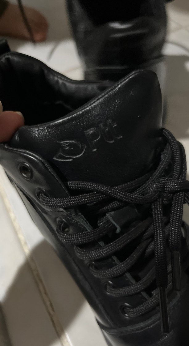 Erkek Siyah Gotik Bağcıklı Ayakkabılar - Görsel 5