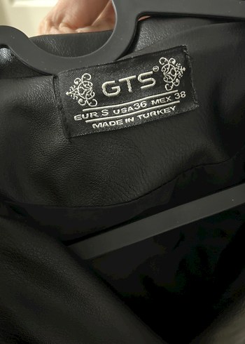 Siyah Deri Biker Ceket - Görsel 8