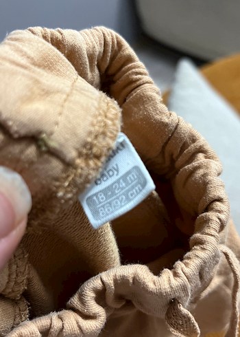 Bej Renkli Erkek Çocuk Rahat Kesim Denim Şort - Görsel 7