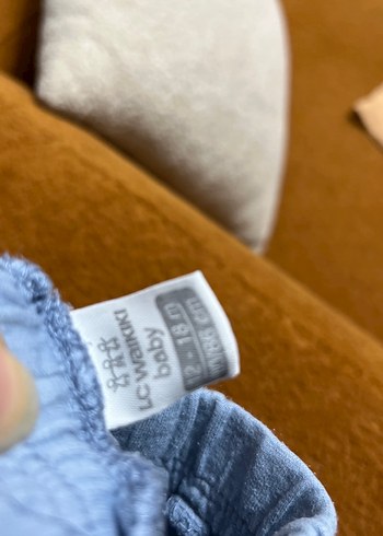 Bej Renkli Erkek Çocuk Rahat Kesim Denim Şort - Görsel 5