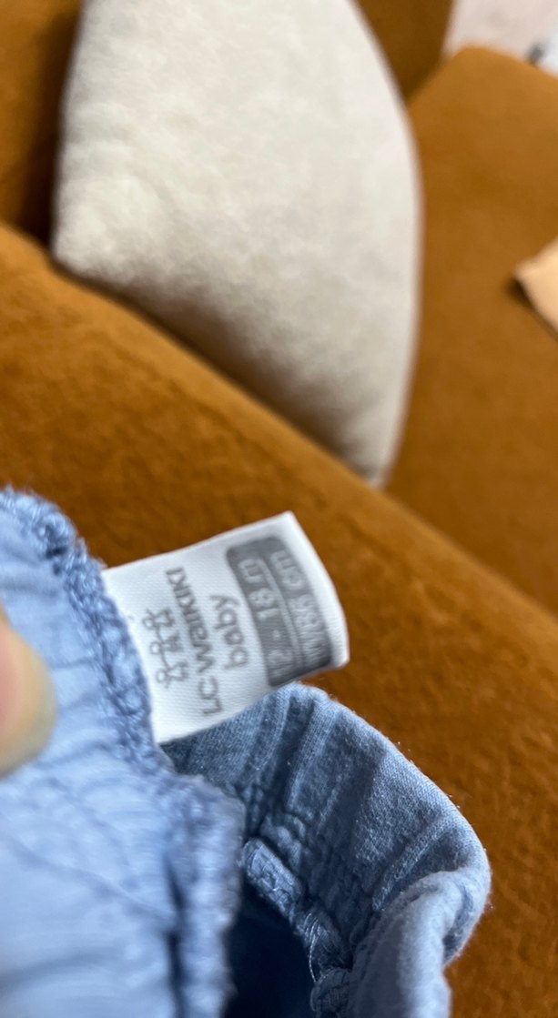 Bej Renkli Erkek Çocuk Rahat Kesim Denim Şort - Görsel 5