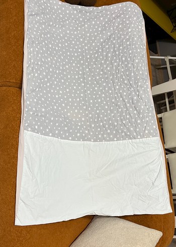 Gri Yıldız Desenli Çocuk Battaniyesi - Görsel 3