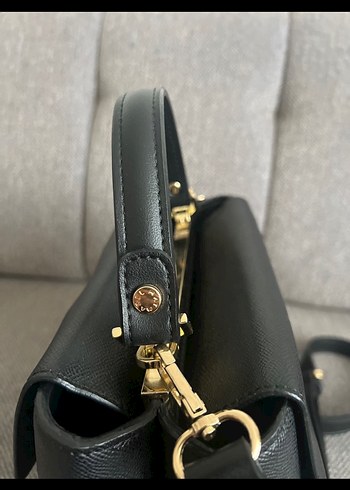 matmazel Siyah Deri Kadın Çanta - Modern Klasik - Görsel 6