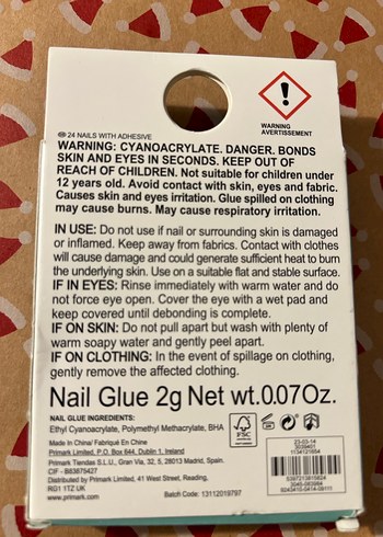 Gri Negatif Alan 24 Yapışkanlı Tırnak - Görsel 3