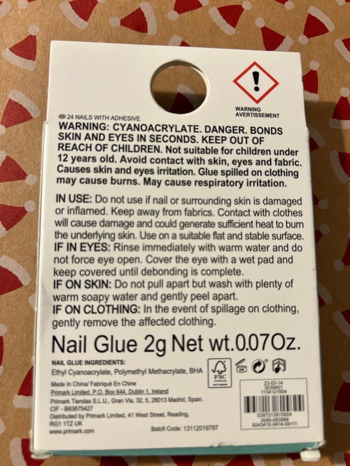 PS Kare Parlak Gri Takma Tırnak 24'lü - Görsel 3