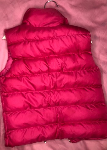 Pembe Fermuarlı Kadın Kolsuz Yelek - Görsel 2