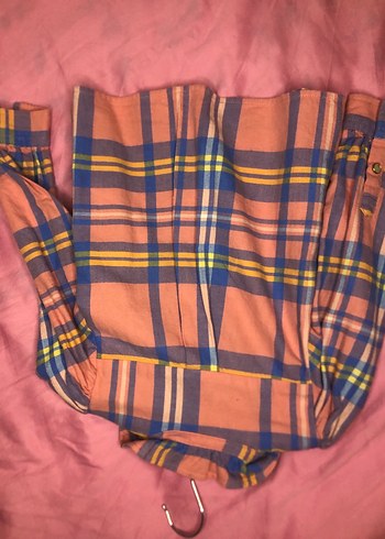 Kız Çocuk Pembe Uzun Kollu Gömlek - Görsel 7