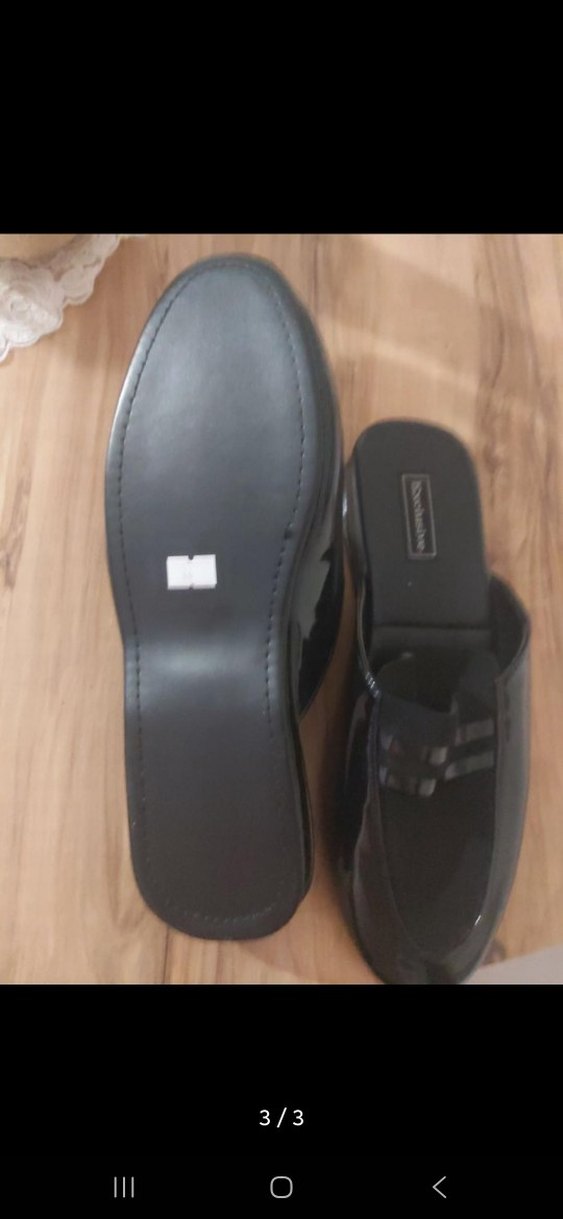 Erkek Siyah Ev Terliği çeyizlik - Görsel 3