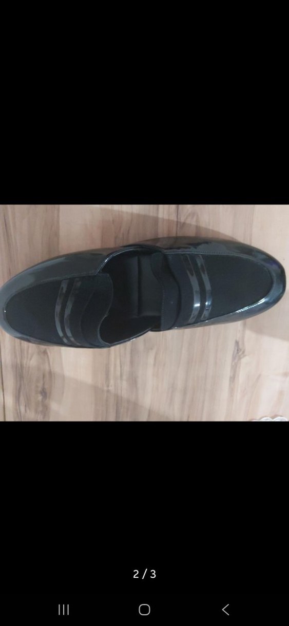 Erkek Siyah Ev Terliği çeyizlik - Görsel 2