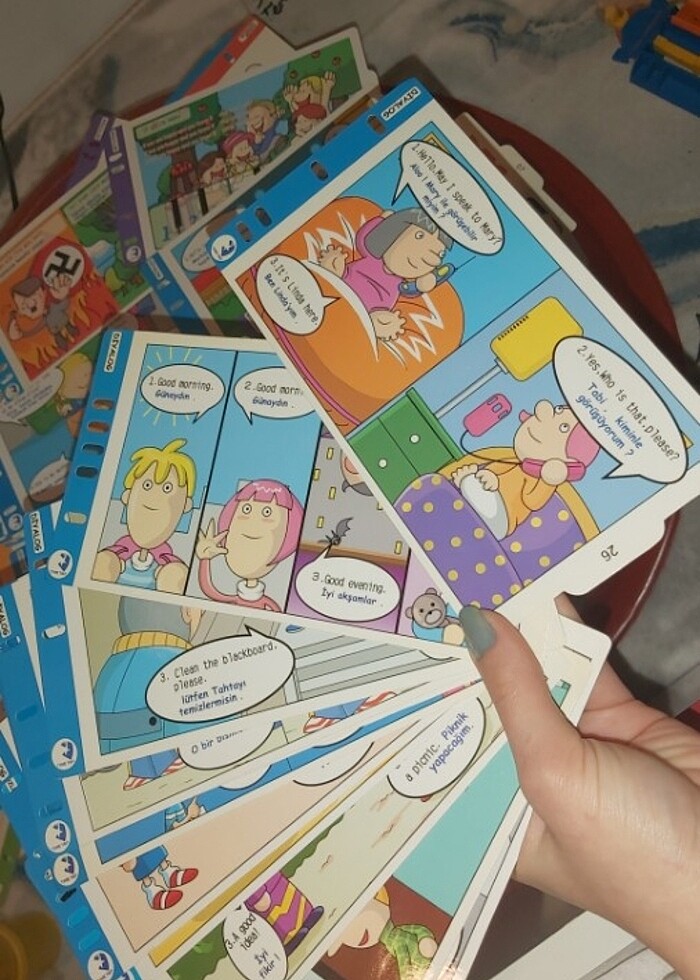 İngilizce türkçe kart - Görsel 4