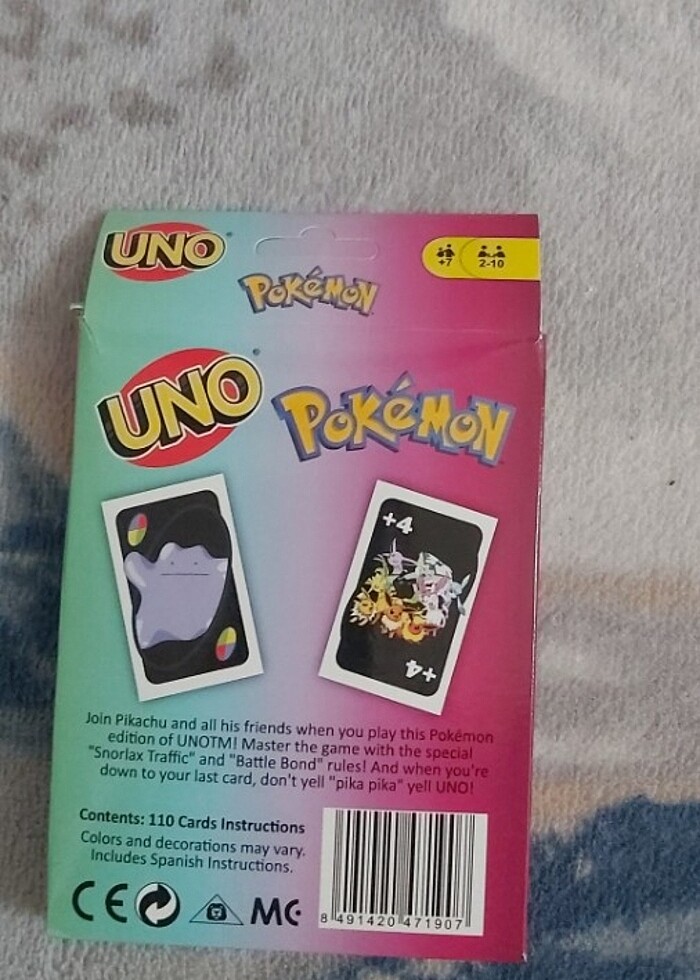 Uno pokémon - Görsel 2
