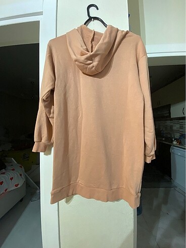 Sweat kapüşonlu elbise