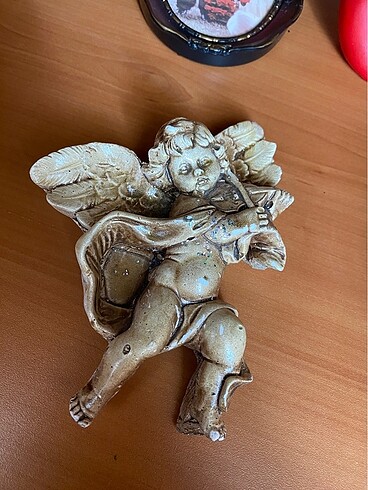 American Vintage Vintage melek obje kalp ışık süs biblo