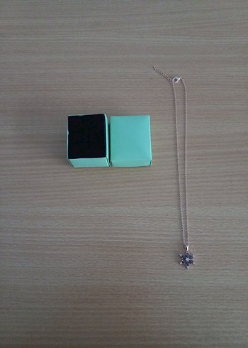 Lotus Kamelya Çiçeği Kolye - Görsel 5