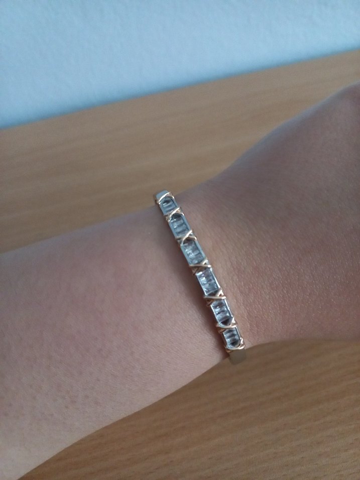 XOXO Model Çelik Kelepçe Bileklik - Görsel 4