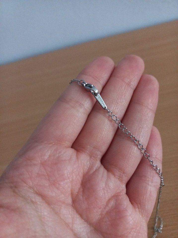 Çelik XOXO Model Kolye - Görsel 5