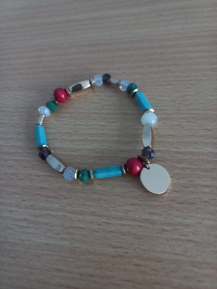 Renkli Boncuklu Bileklik - Görsel 2
