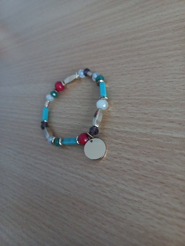 Renkli Boncuklu Bileklik - Görsel 5