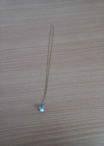 Osmanlı Doğal Taş İnci Amazonit Doğal Taş Kolye - Görsel 5