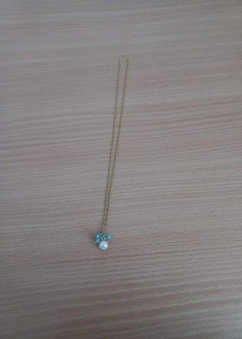 Osmanlı Doğal Taş İnci Amazonit Doğal Taş Kolye - Görsel 4