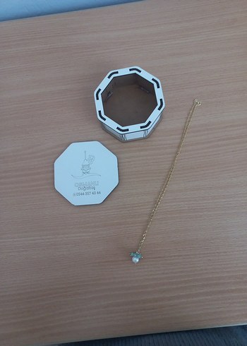 Osmanlı Doğal Taş İnci Amazonit Doğal Taş Kolye - Görsel 12