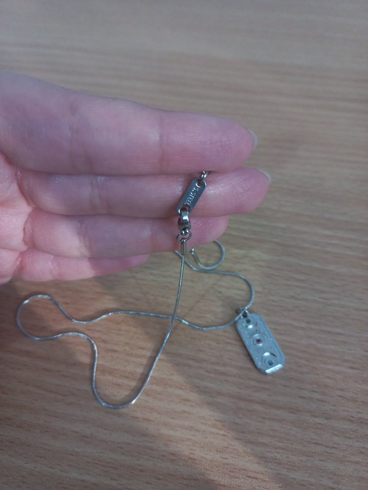 Tarot Dikdörtgen Plaka Kolye - Görsel 5