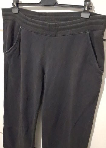 Vintage Siyah Regular Fit Eşofman altı günlük Pantolon - Görsel 4