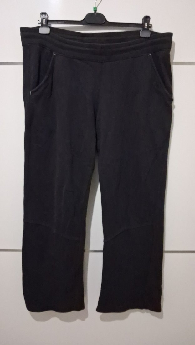 Vintage Siyah Regular Fit Eşofman altı günlük Pantolon - Görsel 3