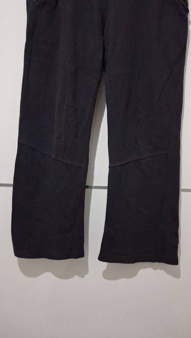 Vintage Siyah Regular Fit Eşofman altı günlük Pantolon - Görsel 5
