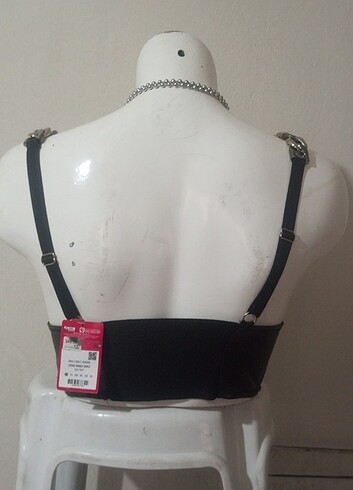 diğer Beden Penti sıfır ürün Deri Bralet 75 beden