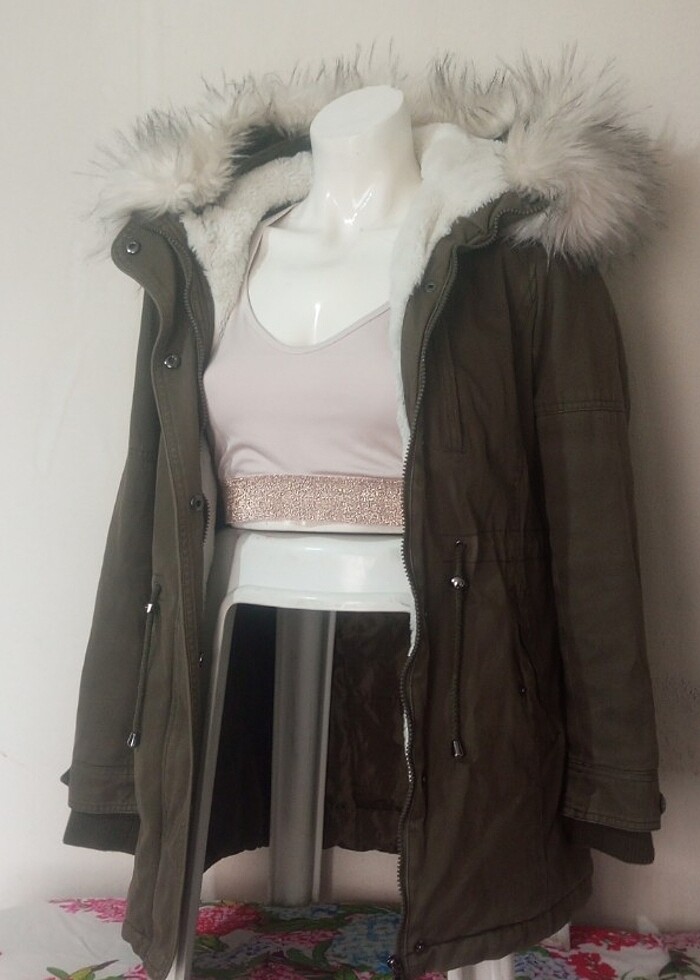 Ambar Kadın Parka S/36 Beden - Görsel 3