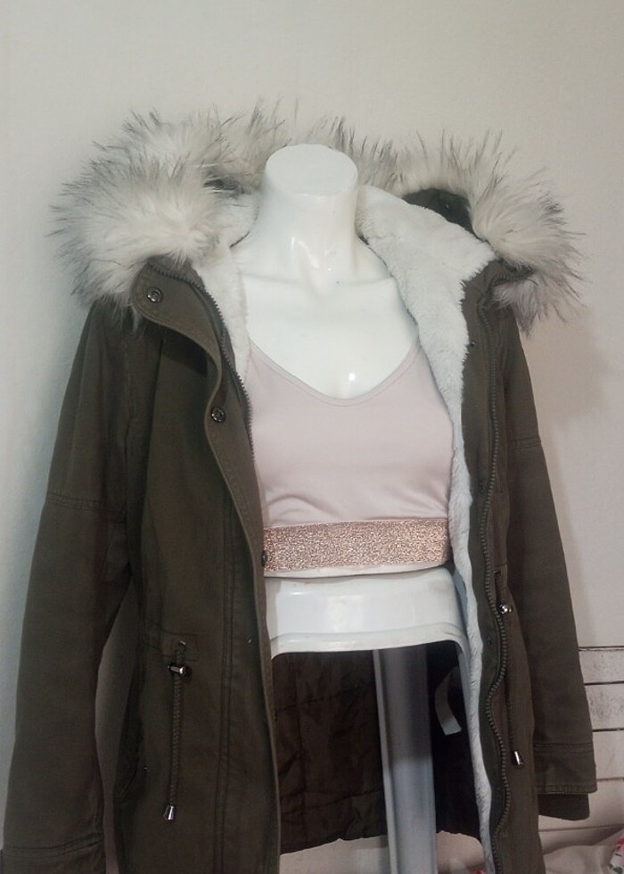 Ambar Kadın Parka S/36 Beden - Görsel 4