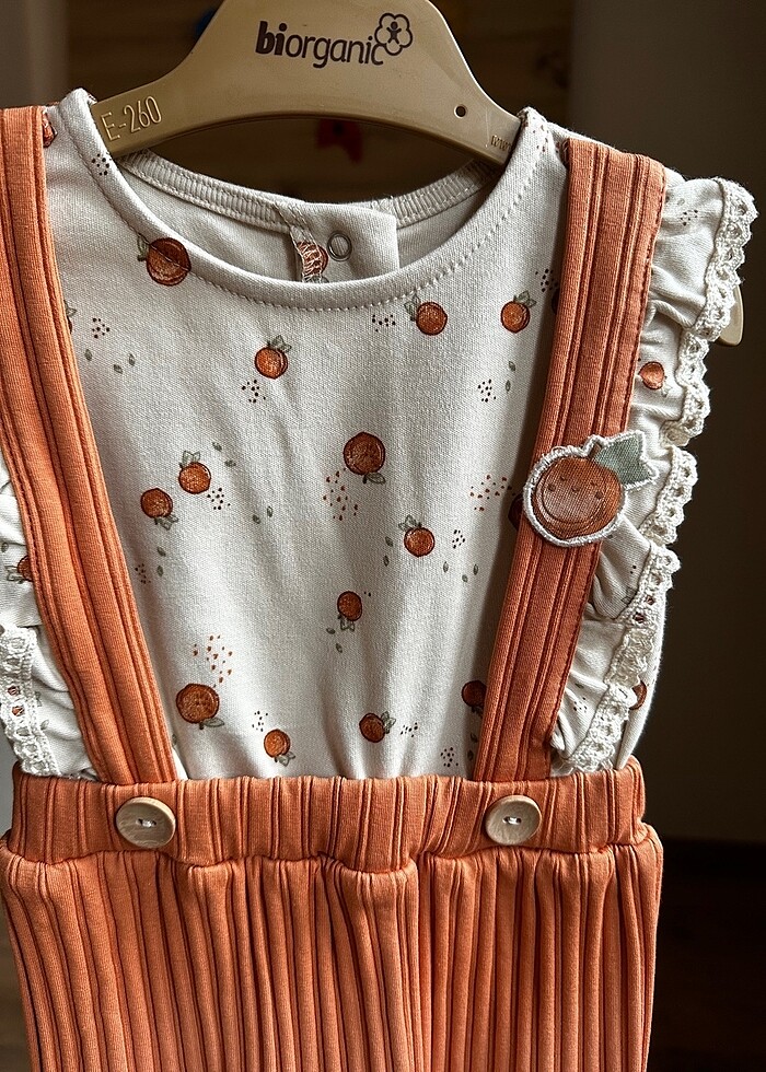 Organik pamuk elbise - Görsel 2