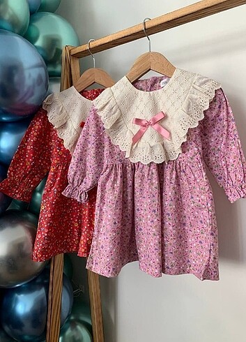 24-36 Ay Beden ZARA ÇİÇEK DESENLİ FİSTOLU ELBİSE