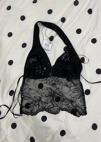 Siyah Dantelli Gotik Mini Büstiyer