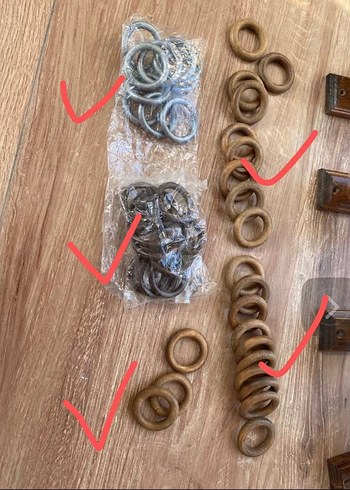 Perde Rustik Parçaları - Görsel 5