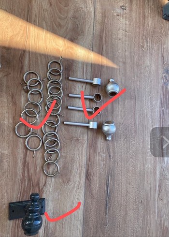 Perde Rustik Parçaları - Görsel 6