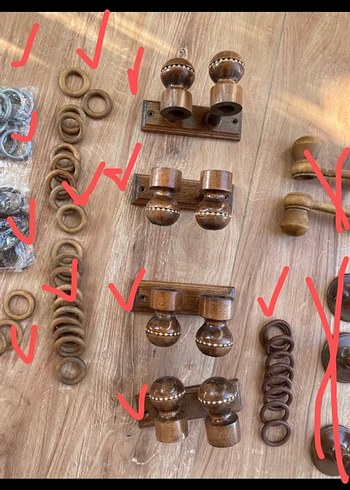 Perde Rustik Parçaları - Görsel 4