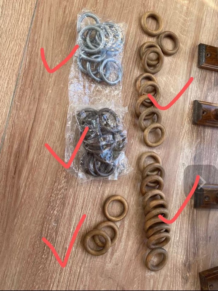 Perde Rustik Parçaları - Görsel 5