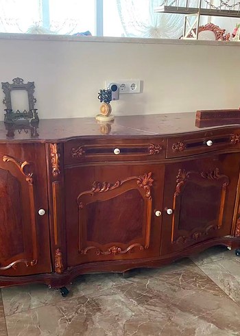 Ahşap vitrin 2parça - Görsel 2